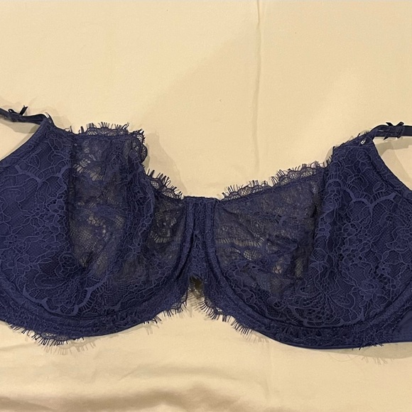 Light navy blue Victoria Secret bra 38DD - Picture 1 of 6